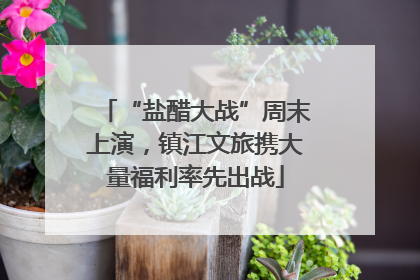 “盐醋大战”周末上演，镇江文旅携大量福利率先出战
