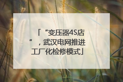 “变压器4S店”，武汉电网推进工厂化检修模式