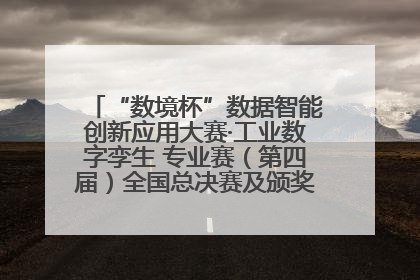 “数境杯”数据智能创新应用大赛·工业数字孪生 专业赛（第四届）全国总决赛及颁奖典礼成功举办