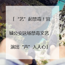 “艺”起禁毒！宜城公安这场禁毒文艺演出“声”入人心