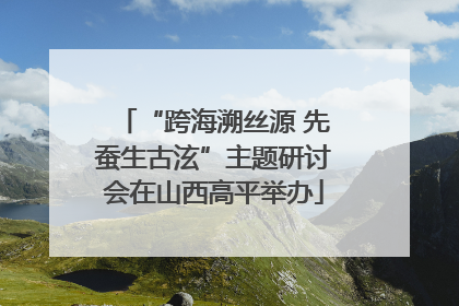 “跨海溯丝源 先蚕生古泫”主题研讨会在山西高平举办