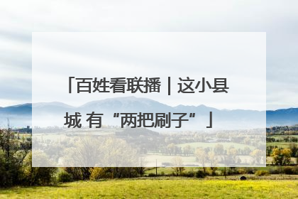 百姓看联播｜这小县城 有“两把刷子”