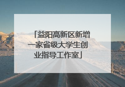 益阳高新区新增一家省级大学生创业指导工作室