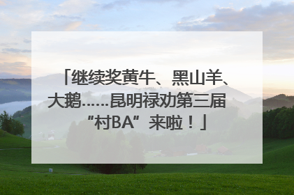 继续奖黄牛、黑山羊、大鹅……昆明禄劝第三届“村BA”来啦！