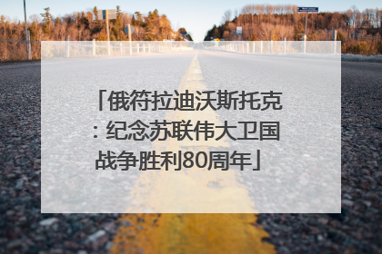 俄符拉迪沃斯托克：纪念苏联伟大卫国战争胜利80周年