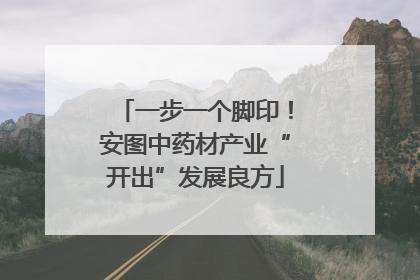 一步一个脚印！安图中药材产业“开出”发展良方