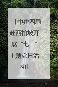 中建四局赴西柏坡开展“七一”主题党日活动