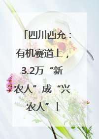 四川西充：有机赛道上，3.2万“新农人”成“兴农人”
