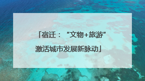 宿迁：“文物+旅游”激活城市发展新脉动
