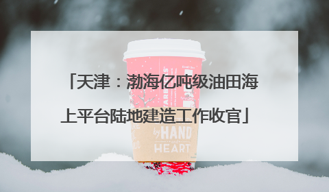 天津：渤海亿吨级油田海上平台陆地建造工作收官
