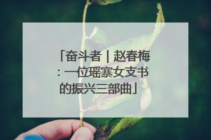 奋斗者｜赵春梅：一位瑶寨女支书的振兴三部曲