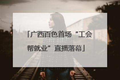 广西百色首场“工会帮就业”直播落幕