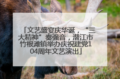 文艺盛宴庆华诞，“三大精神”奏强音，潜江市竹根滩镇举办庆祝建党104周年文艺演出