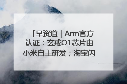 早资道｜Arm官方认证：玄戒O1芯片由小米自主研发；淘宝闪购联合饿了么日订单超4000万