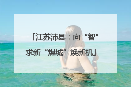 江苏沛县：向“智”求新“煤城”焕新机