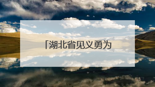 湖北省见义勇为先进王成：徒手握住利刃救人，这是我的责任和使命