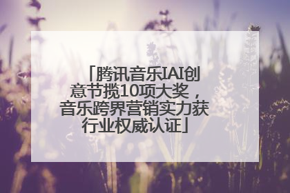 腾讯音乐IAI创意节揽10项大奖，音乐跨界营销实力获行业权威认证
