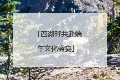 西湖畔共赴端午文化盛宴