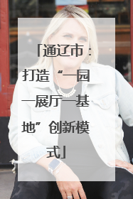 通辽市：打造“一园一展厅一基地”创新模式