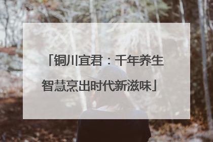 铜川宜君：千年养生智慧烹出时代新滋味