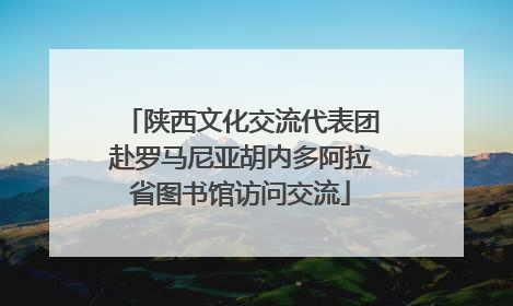 陕西文化交流代表团赴罗马尼亚胡内多阿拉省图书馆访问交流