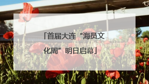 首届大连“海员文化周”明日启幕
